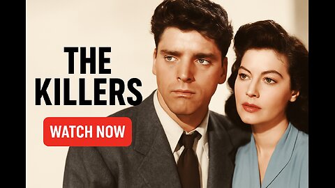 The Killers (1946) | Burt Lancaster & Ava Gardner | Full Movie Film Noir Classic