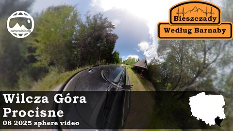 Wilcza Góra - Procisne - Bieszczady Według Barnaby - Sphere video 360