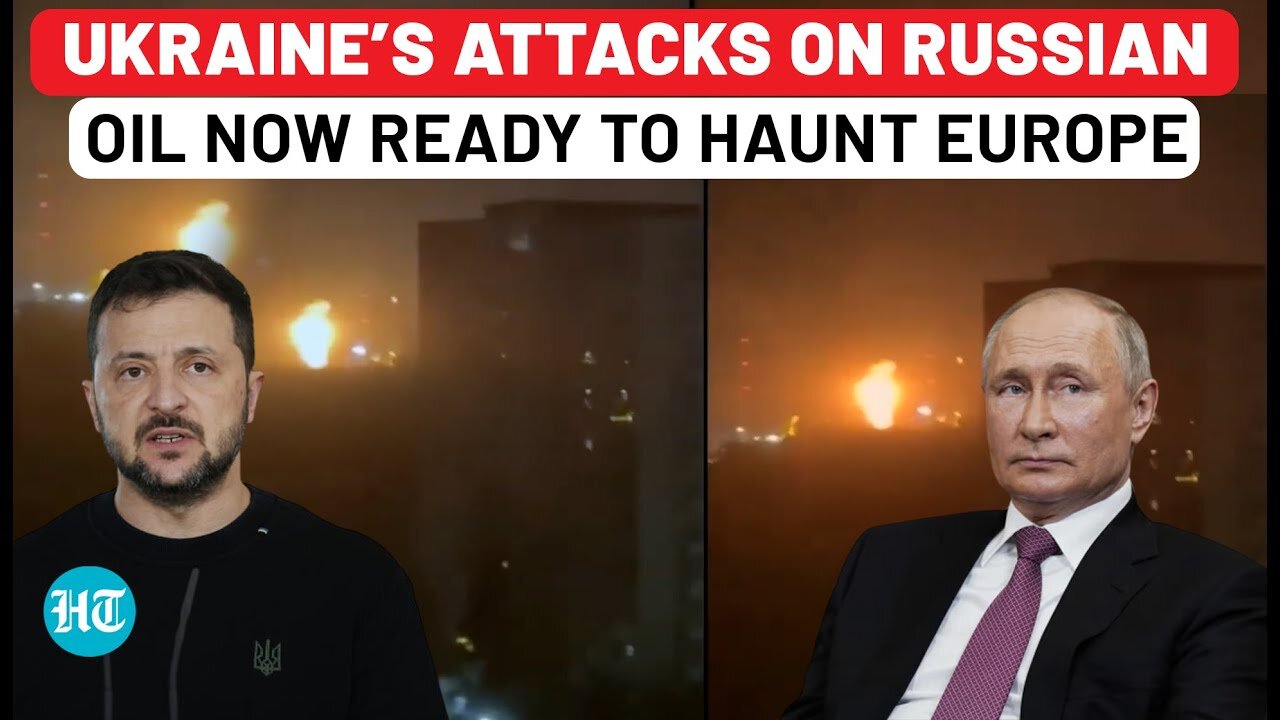Europe To Get Punished For Ukraine’s Attacks? Shocking Crisis Strangles 80% of Russia’s Crude Output