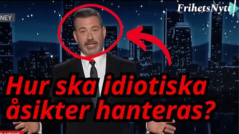 Trump ville få Jimmy Kimmel sparkad - var det rätt?