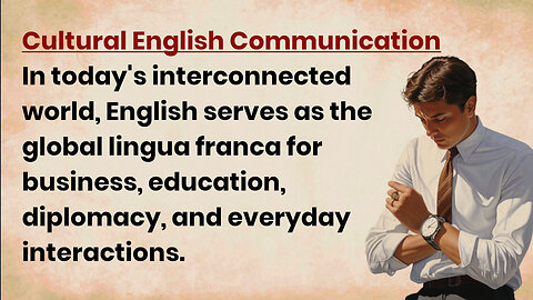 Unlock Global English | Master English for Global Connection