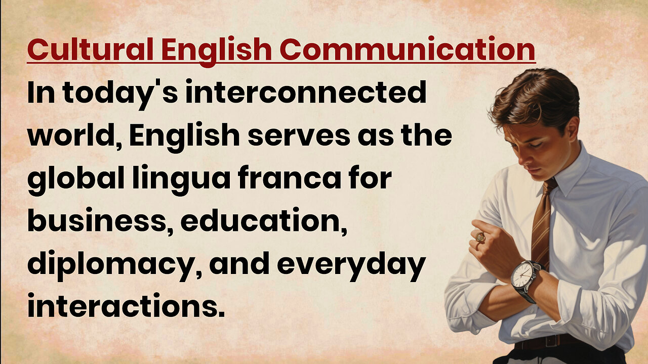 Unlock Global English | Master English for Global Connection