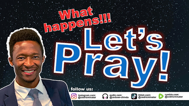 What happens! let us Pray. | 11/01/2025