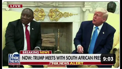 Trump Stuns South Africa's Ramaphosa, Plays 'Kill The Boer' Clip In The Oval Office