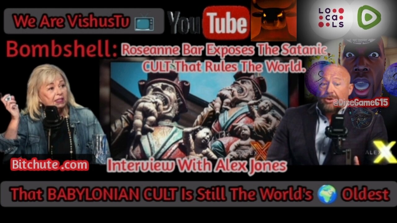 Bombshell:💣 Roseanne Barr Exposes The Satanic CULT That Rules The World 🌍 #VishusTv 📺