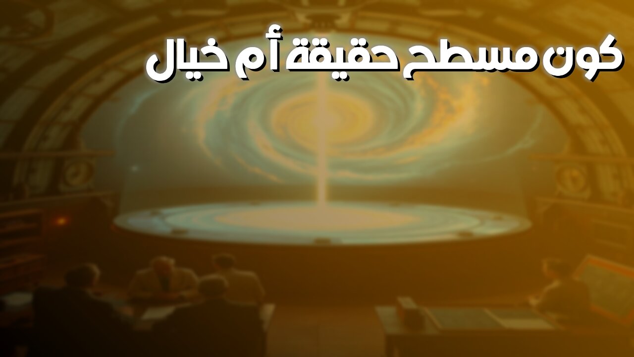 اكتشاف مذهل: حقيقة الكون المسطّح هل هذا صحيح؟ #كون_مسطح #نظرية_مؤامرة #علم_الكون
