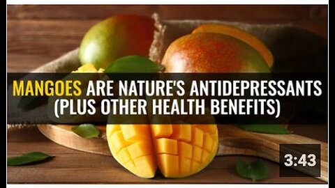 "Mangoes: Nature's Antidepressants with Added Health Benefits"