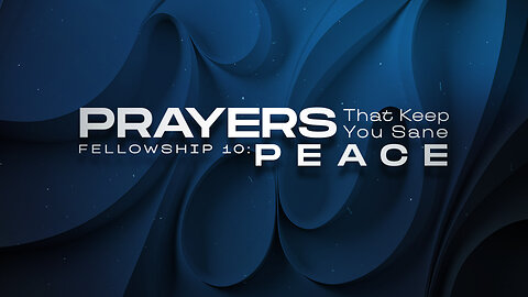 Peace | Ron Tucker | July 19.2025