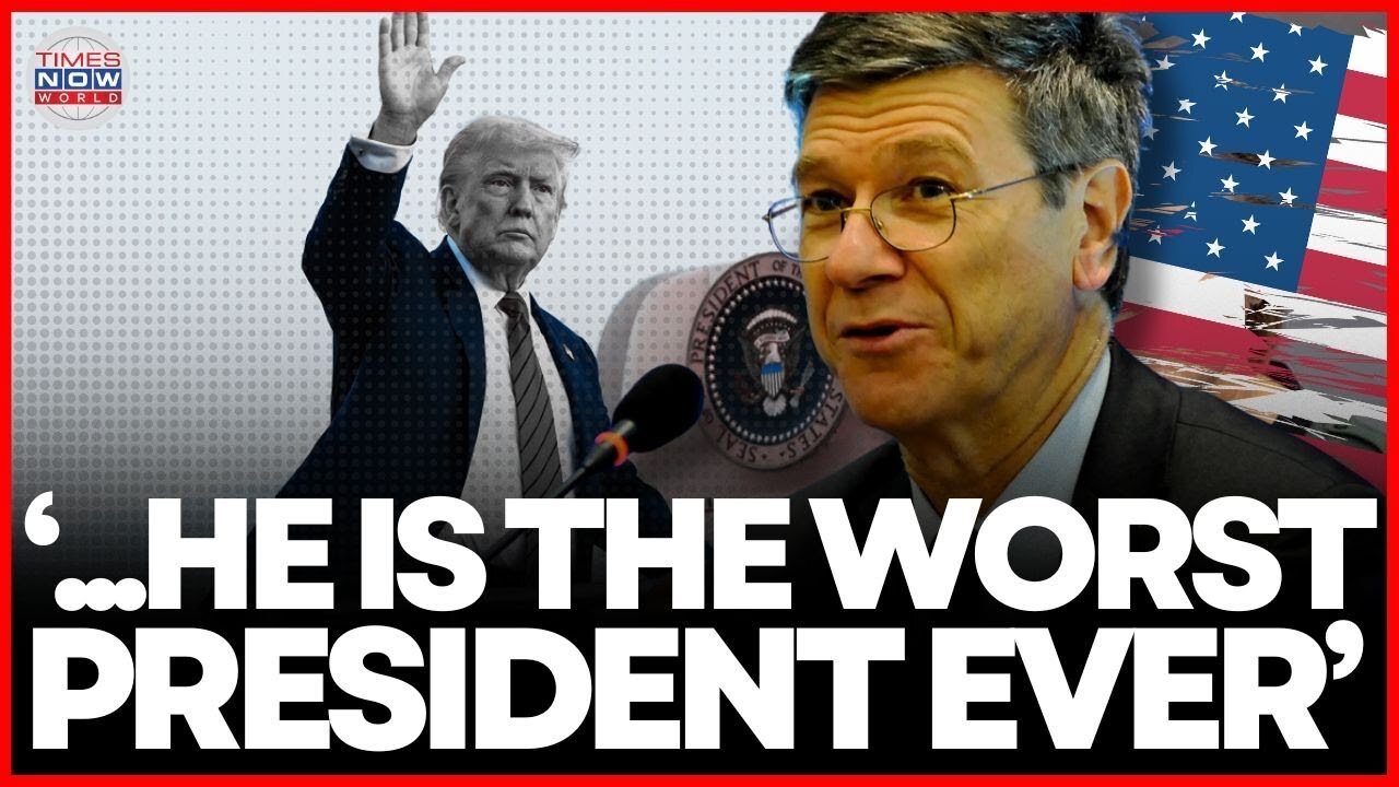 LIVE | Jeffrey Sachs TORCHES Trump: “One-Man Rule Is Destroying America” | Times Now World LIVE