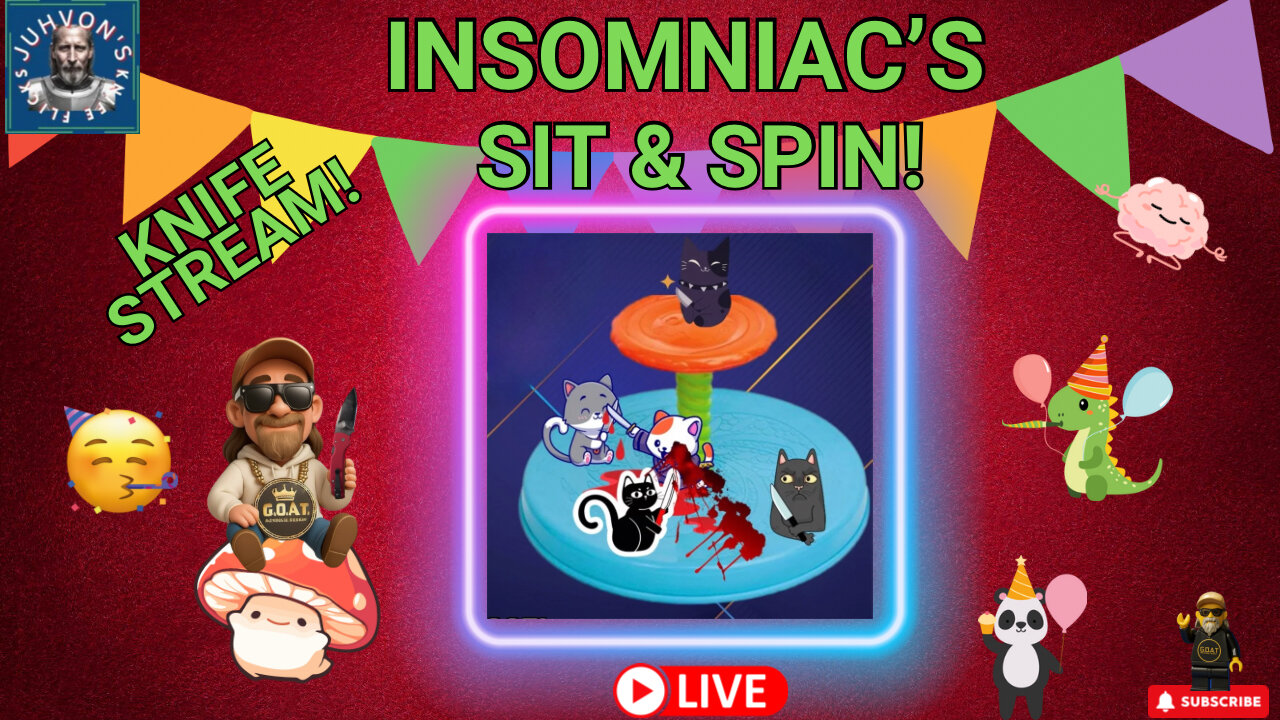What's the Best Way to Cure Insomnia? Knife Live Streams!