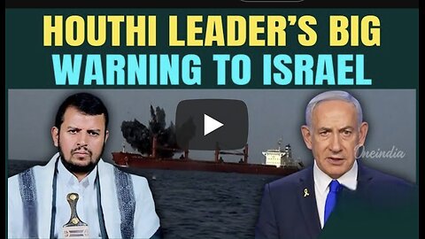 Eilat Port Shut Forever’ Houthis DECLARE War On Israel | BANS Israeli-Linked Vessels From Red Sea