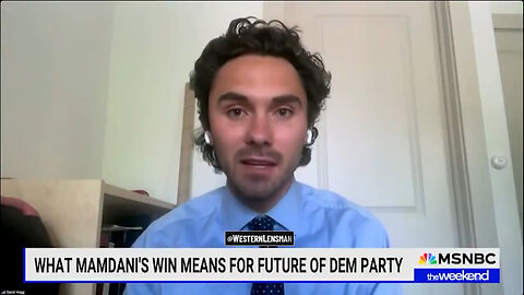 Ousted Ex DNC Vice Chair David Hogg Touts Mamdani's Mayoral Nom Win In 'Told You So' Moment On MSNBC