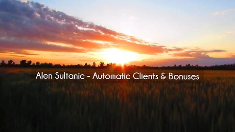 (courseslibrary.com)Alen Sultanic - Automatic Clients & Bonuses