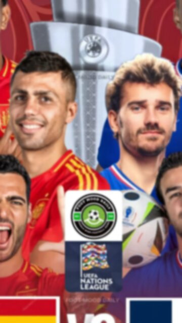 UEFA National League Semifinal Spain vs France