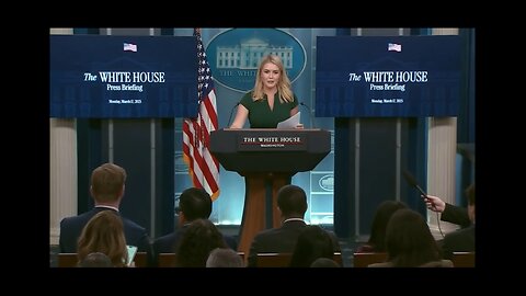 Press Secretary Karoline Leavitt Briefs Members of the Media 3/17/25