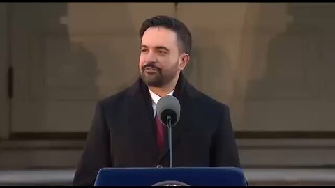 NYC MAYOR ZOHRAN MAMDANI: "I was ELECTED as a