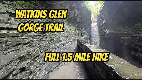 ASMR Virtual Hike: Watkins Glen Gorge Trail