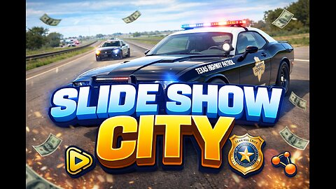 Texas DPS Patrol in Slide Show City | BeamNG