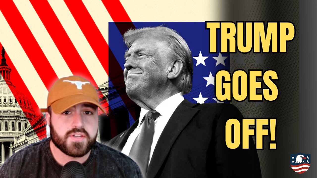 'It's a Joke" Trump Goes EXPLOSIVE Over 'NO KINGS' Protests