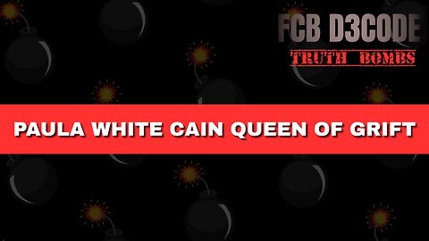 PAULA WHITE CAIN [QUEEN OF GRIFT]