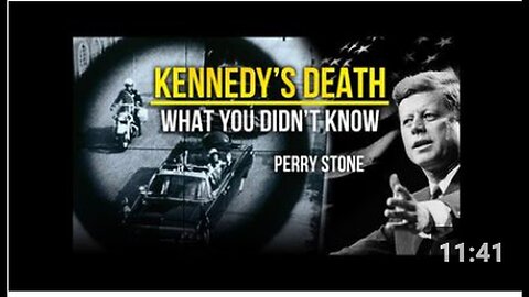 "Unrevealed Facts about Kennedy's Death by Perry Stone"