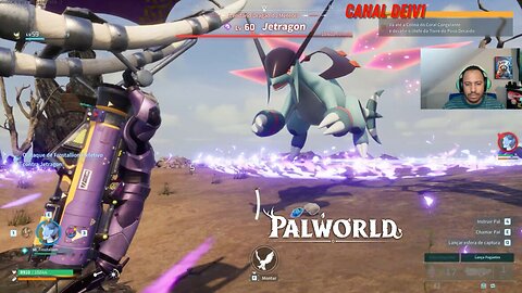Finalmente Capturando o Lendário Dragão do Meteoro - Lv.60 JETRAGON - Palworld #palworlddicas