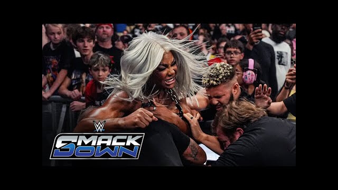 Tiffany Stratton, Nia Jax and Jade Cargill bedlam sparks title match_ SmackDown, Sept. 19, 2025