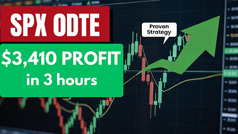 $3,410 SPX 0DTE Profit in 3 Hours | Daily Key Levels Strategy Revealed