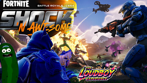EPIC ELIMINATIONS! Fortnite Battle Royale: Shock ‘N Awesome! Chapter 6 Season 4 Gameplay