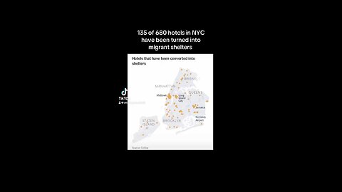 FLASHBACK: The amount of hotels turned into “refugee,” encampments in NYC