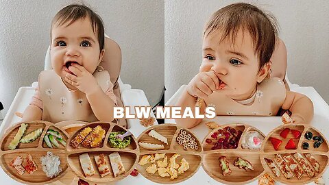 Easy Baby Led Weaning Meals | My Baby's Favorite Foods For Breakfast, Lunch & Dinner