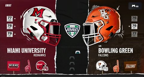 Ep12 Bowling Green vs Miami(OH): Can we stay undefeated?