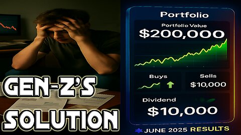 Gen Z Is Giving Up? Here's How I'm Fighting Back With Dividends 💰📊