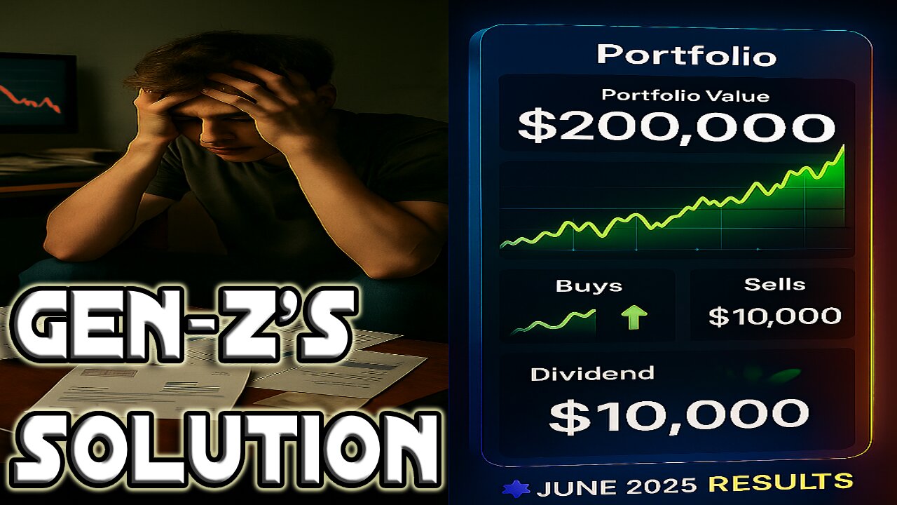 Gen Z Is Giving Up? Here's How I'm Fighting Back With Dividends 💰📊