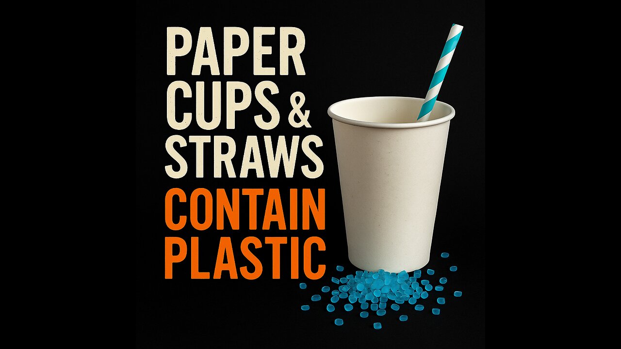 Paper Cups & Straws Contain Plastic