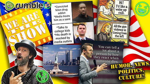 Thurs 9-11 7PM EST Not the best week, RIP Charlie, let's talk about it all.