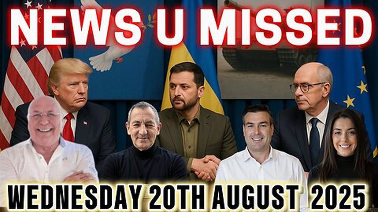 CHARLIE WARD DAILY NEWS WITH CHARLIE WARD, PAUL BROOKER & WARREN THORNTON WEDNESDAY 20TH AUGUST 2025