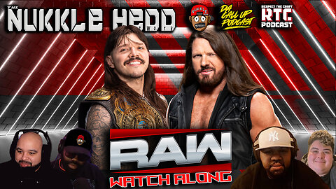 MONDAY NIGHT RAW LIVE STREAM 9-1-25- Dirty Dom vs Aj Styles #wweraw #netflix