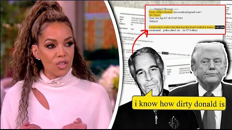 SHOCKING: The View’s Sonny Hostin Says Epstein Emails Help Trump’s Case