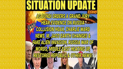SITUATION UPDATE 8/5/25 - Michael Jaco Earth Changes & Fake Alien Invasion, Russia War Of Words