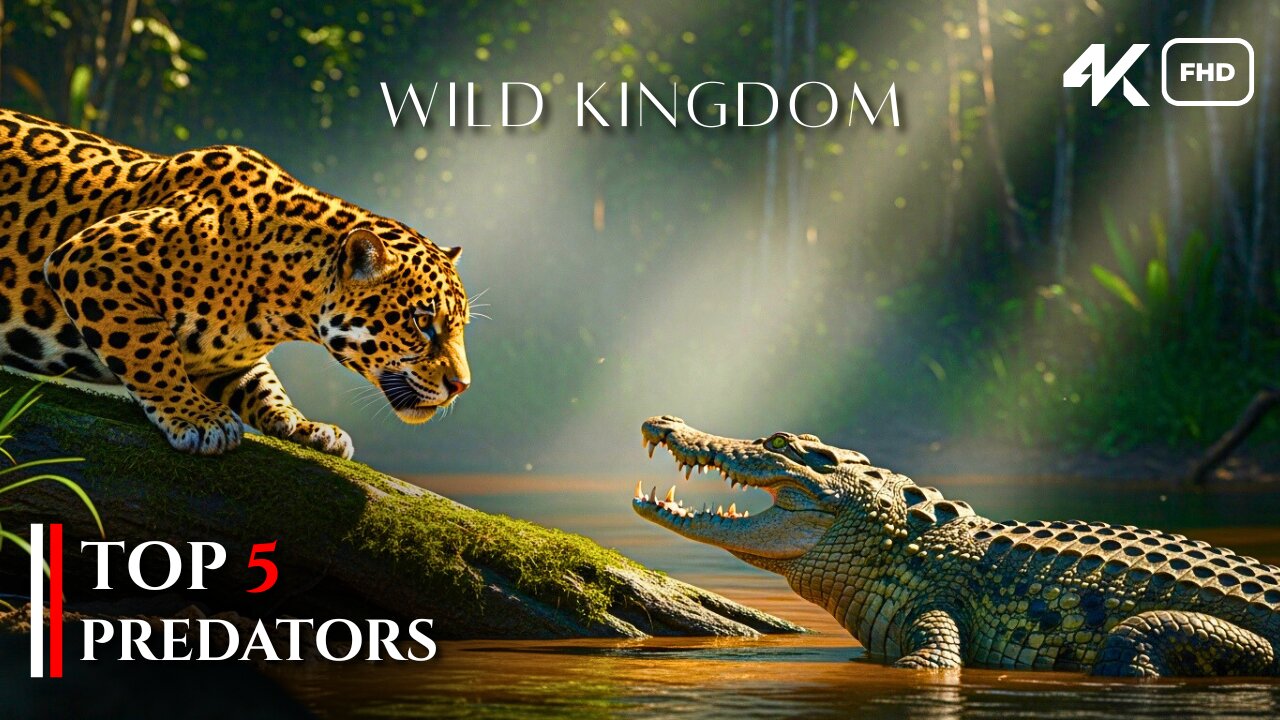 Top 5 PREDATORS That Rule the Wild | Wild Kingdom