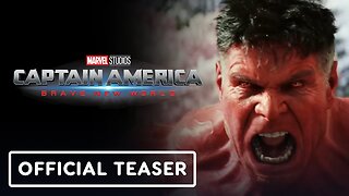 Captain America: Brave New World - Official 'Now Streaming' Teaser Trailer (2025) Anthony Mackie