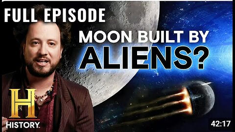 MOON WAS BUILT BY ALIENS