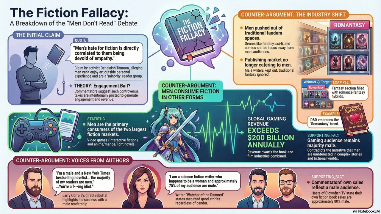 Modern Fiction's Male Audiences Push
