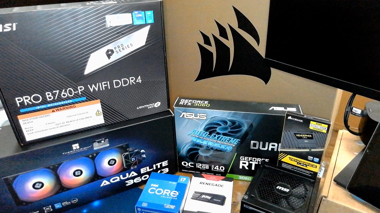 First time building a PC and streaming!