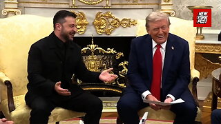 Zelensky gives Trump a letter from his wife for Melania: 'It's not for you'