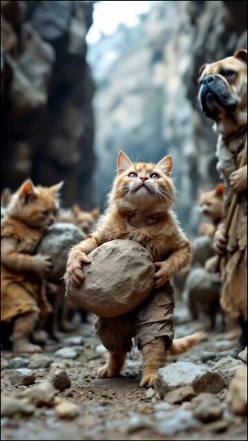 Transformation of poor cat