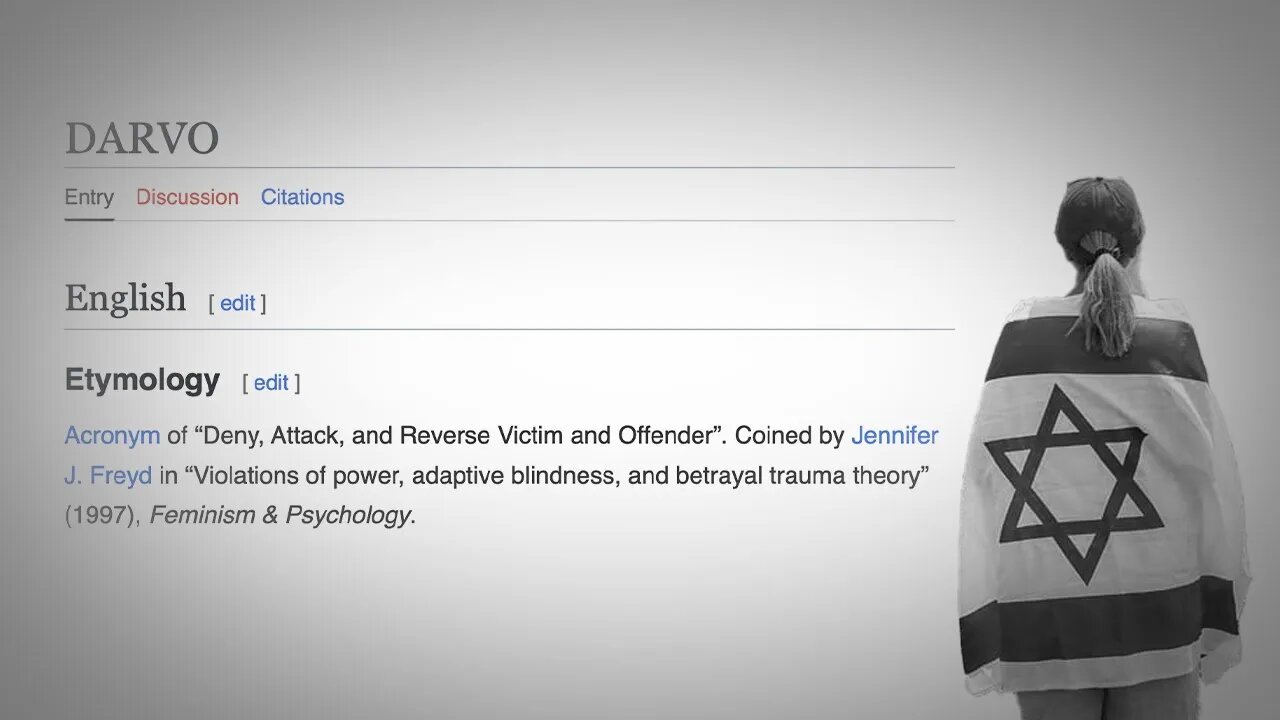 The Psychology Of ZIONISM