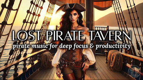 Lost Pirate Tavern | Pirate Music & Ambience for Energy, Motivation & Productivity