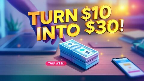 Turn $10 Into $30 This Week—Here’s How